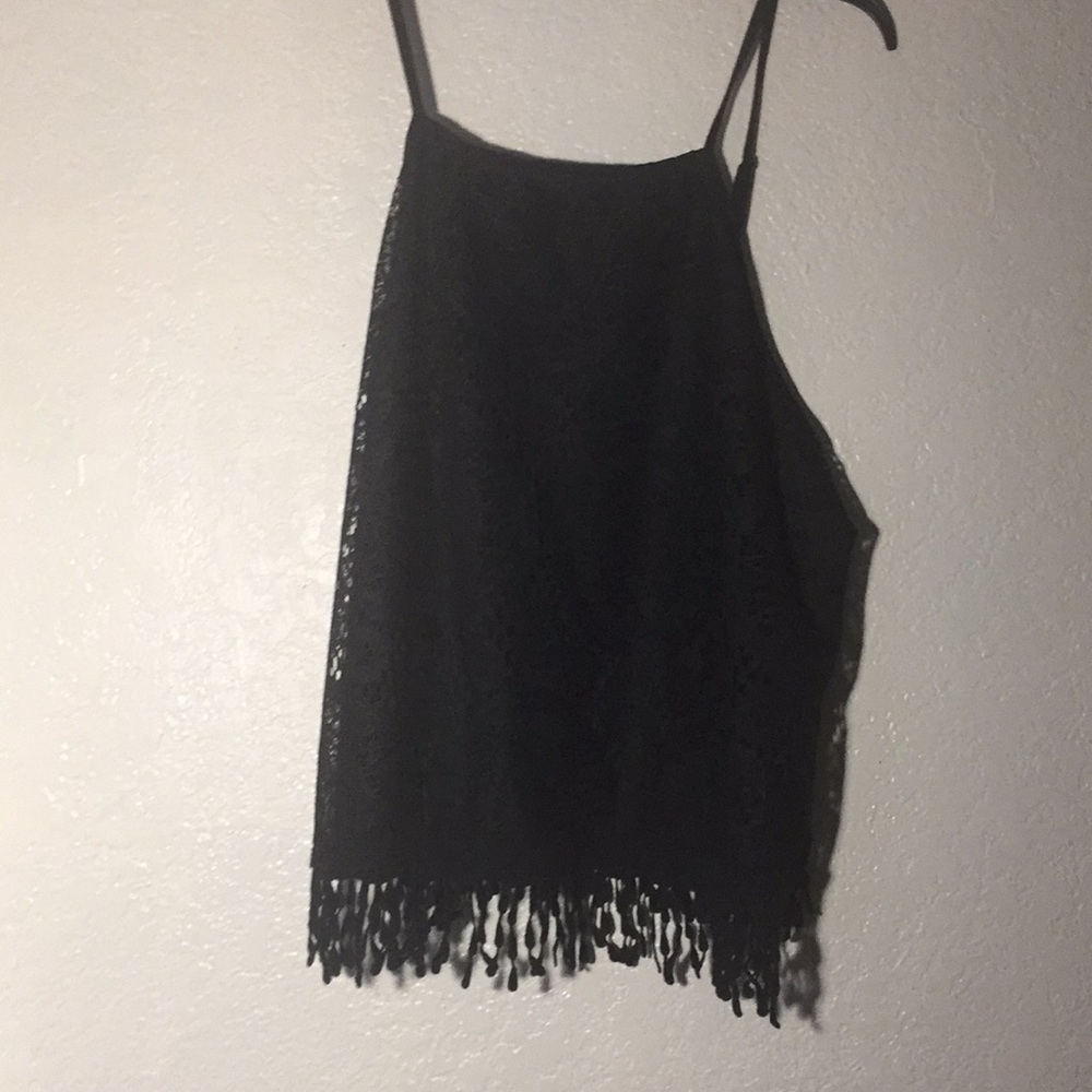 Halter crop top camisole